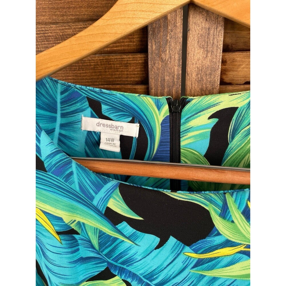 Dressbarn Tropical Dress - Picture 2 of 4